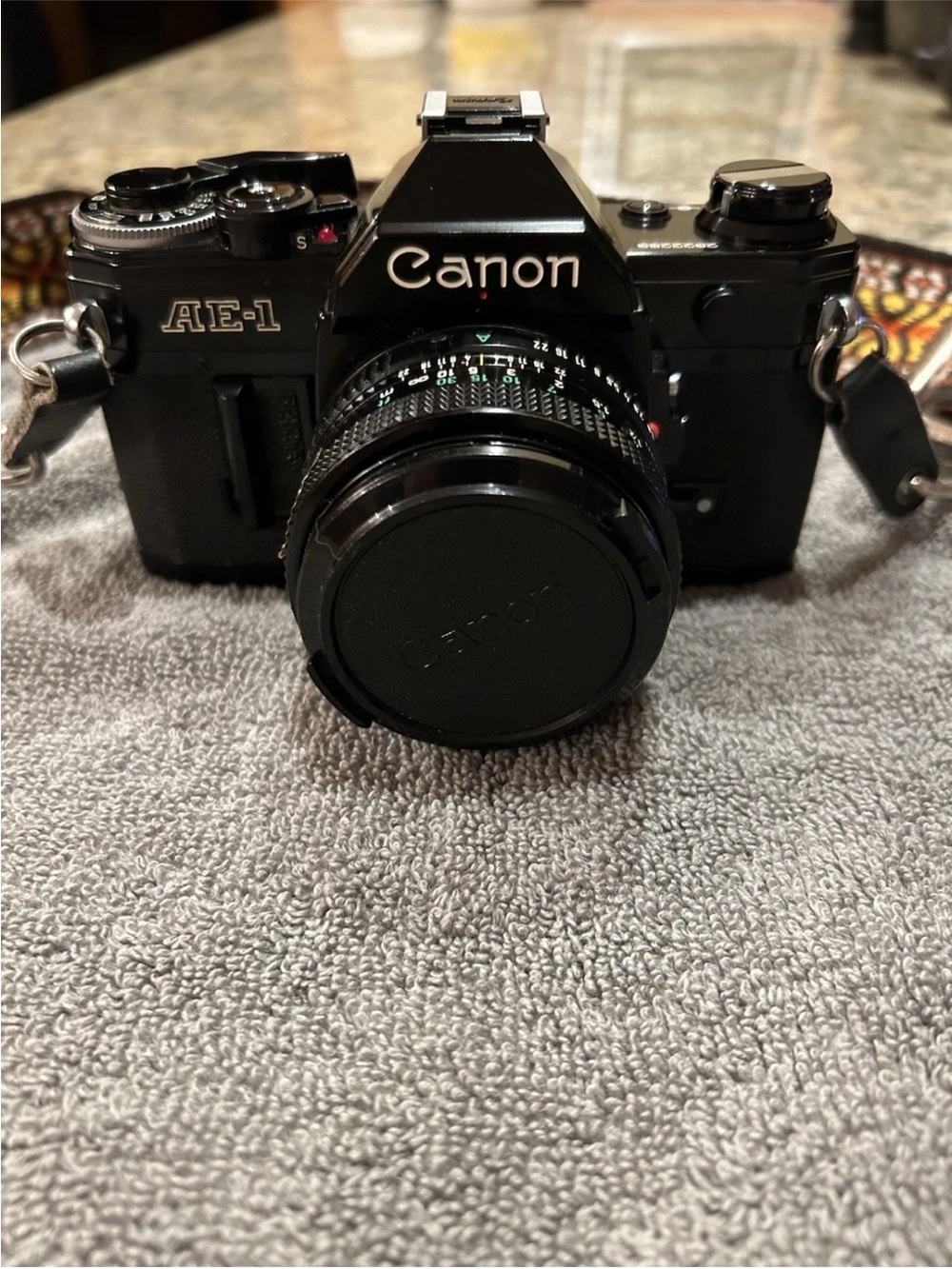 Canon AE-1 Classic 35mm SLR Camera - Black